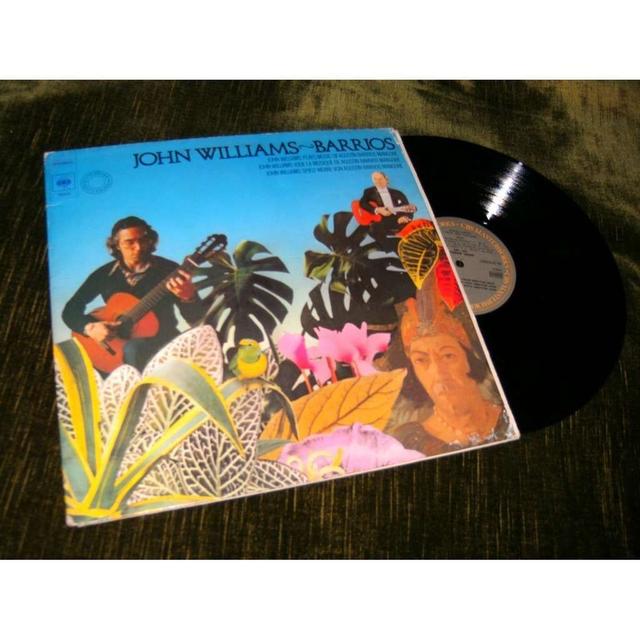 Album cover art for John Williams Plays Music of Agustín Barrios Mangoré