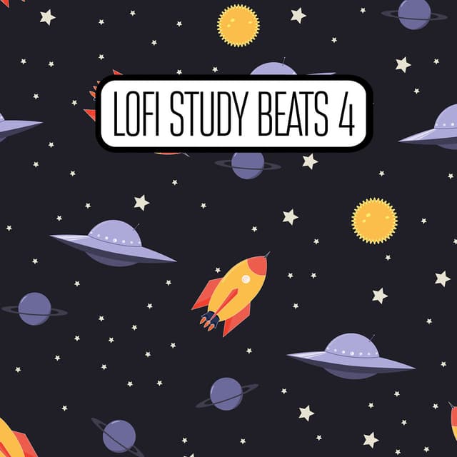Album cover art for LoFi Study Beats 4 (로파이 뮤직)
