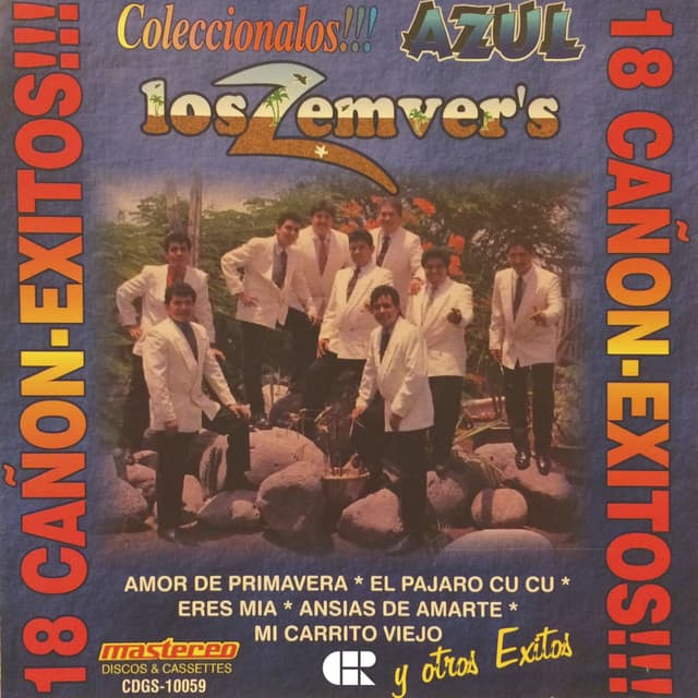 Album cover art for 18 Cañón-Éxitos