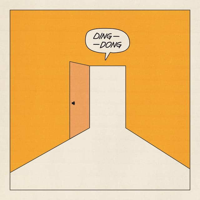 Album cover art for DING-DONG