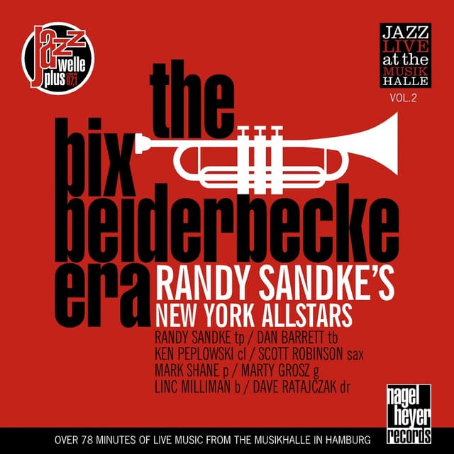 Album cover art for The Bix Beiderbecke Era