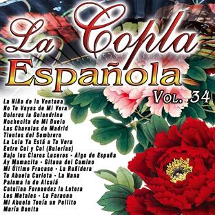 Album cover art for La Copla Española Vol. 34