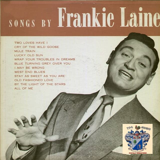 Album cover art for Songs by Frankie Laine
