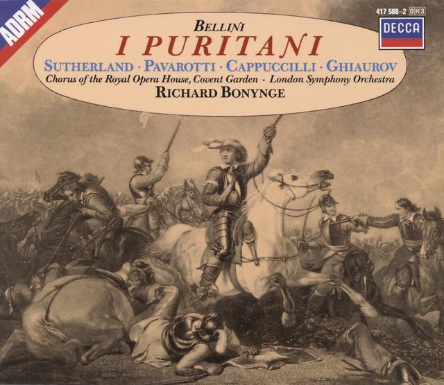 Album cover art for I puritani