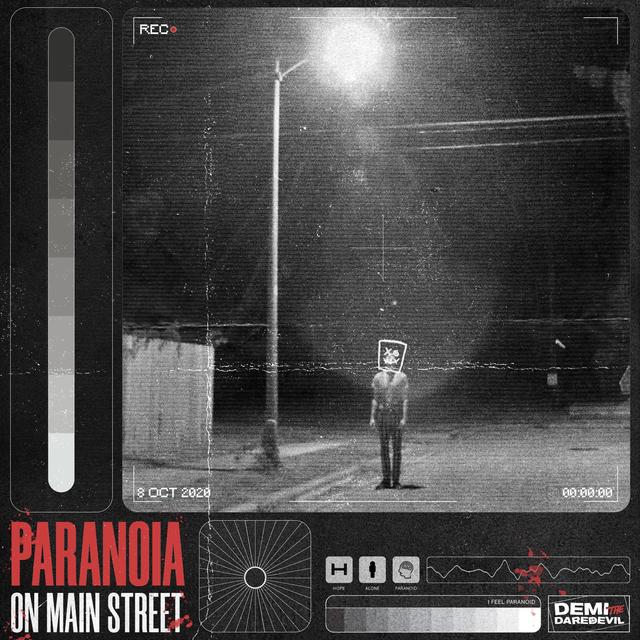 Album cover art for Paranoia on Main Street