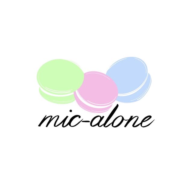 Album cover art for mic-alone