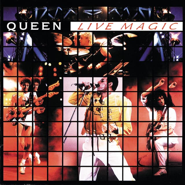 Album cover art for Live Magic
