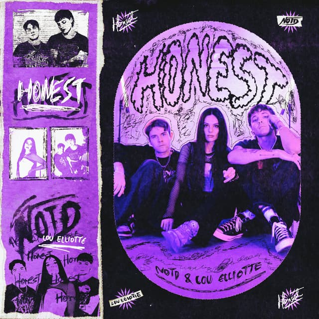 Album cover art for Honest