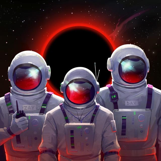 Album cover art for Straight Up to Space