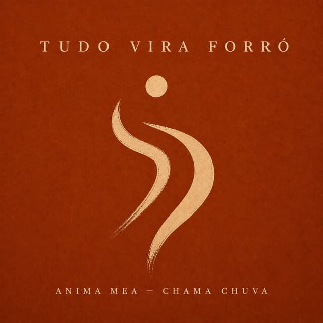 Album cover art for Tudo Vira Forró