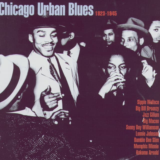 Album cover art for Chicago Urban Blues 1923-1945