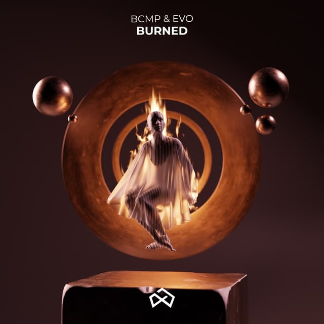 Album cover art for Burned