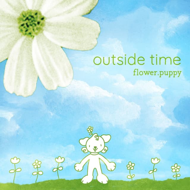 Album cover art for outside time