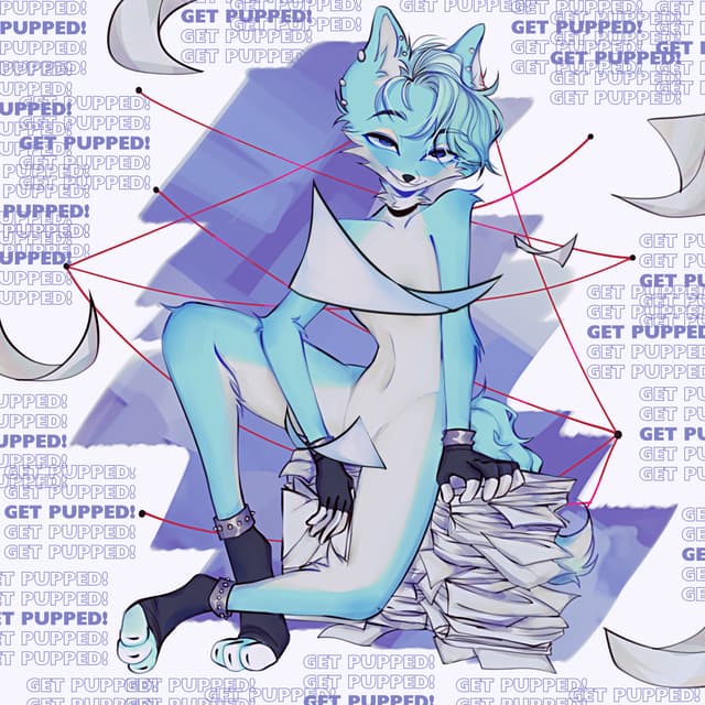 Album cover art for GET PUPPED!