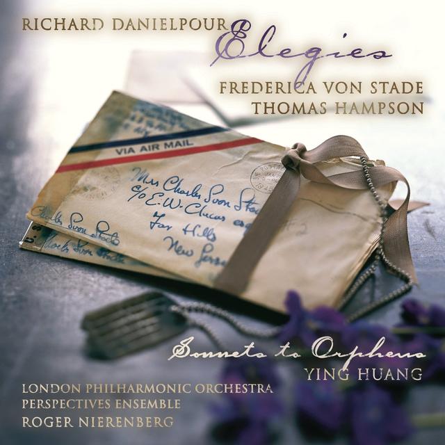 Album cover art for Danielpour: Elegies - Sonnets to Orpheus
