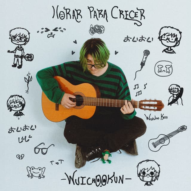 Album cover art for llorar para crecer