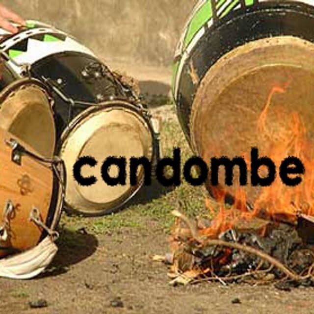 Album cover art for Candombe