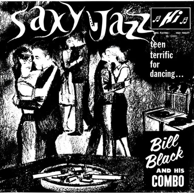 Album cover art for Saxy Jazz