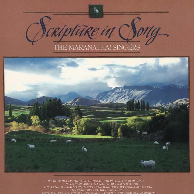 Album cover art for Scripture In Song