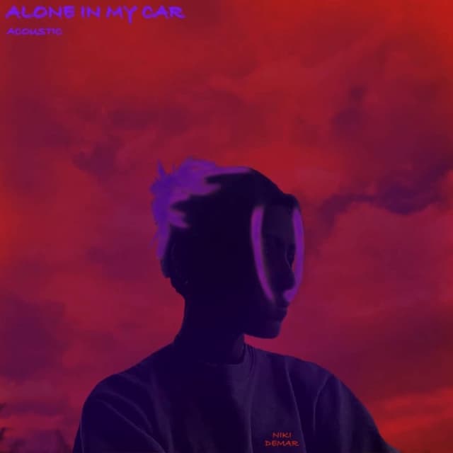 Album cover art for Alone in My Car (acoustic)