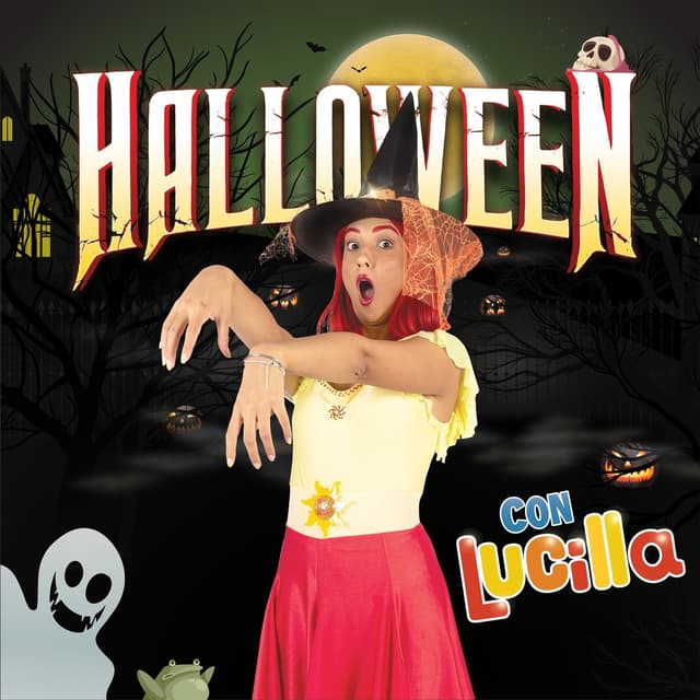 Album cover art for Halloween con Lucilla