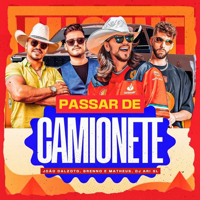 Album cover art for Passar de Camionete