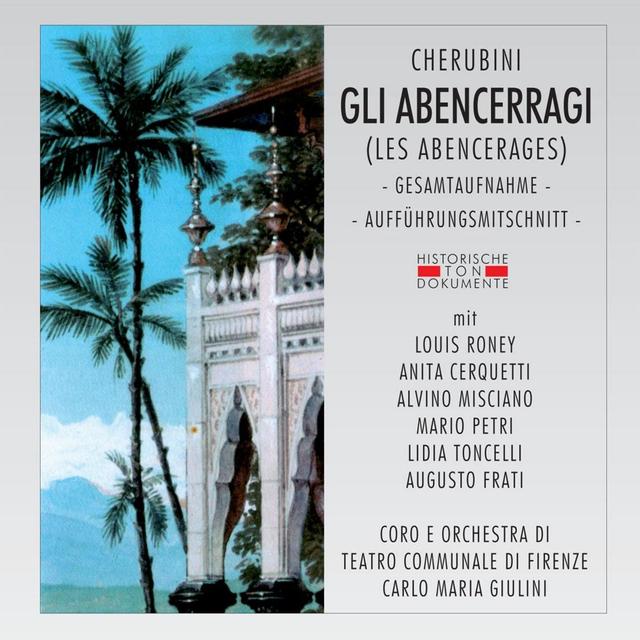 Album cover art for Luigi Cherubini: Gli Abencerragi