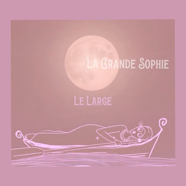 Album cover art for Le large