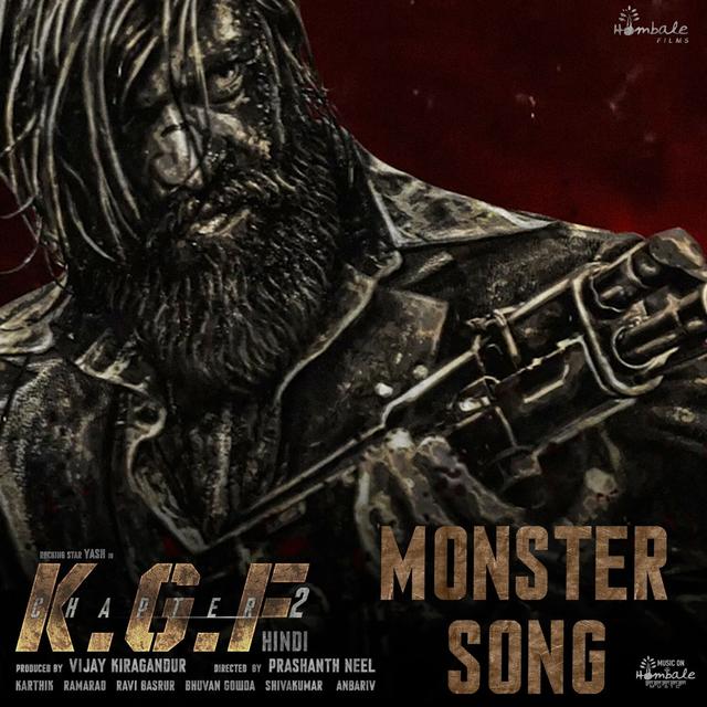 Album cover art for KGF Chapter 2 - Hindi