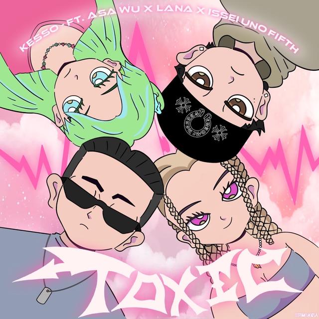 Album cover art for Toxic (feat. Asa Wu, Lana & Issei Uno Fifth) - Single