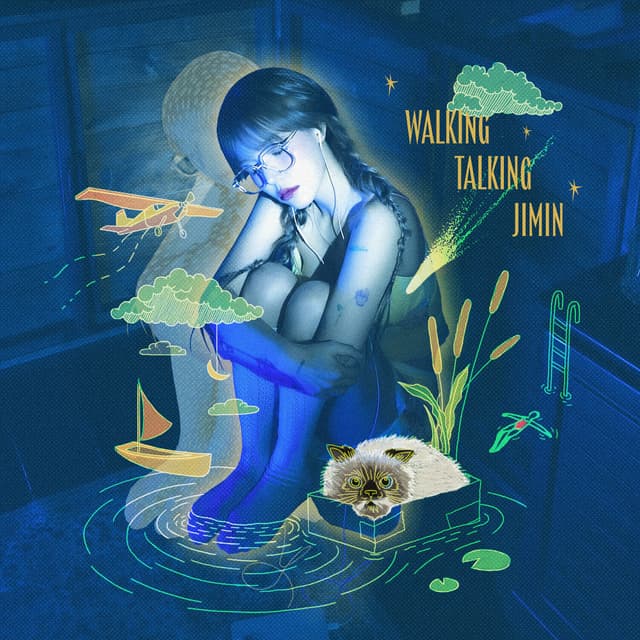Album cover art for WALKING TALKING