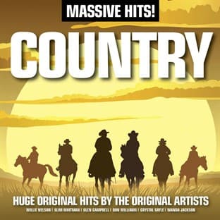 Album cover art for Massive Hits!: Country