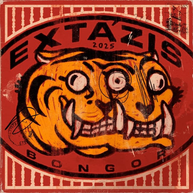 Album cover art for EXTÁZIS