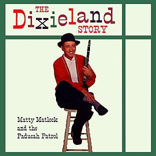 Album cover art for The Dixieland Story