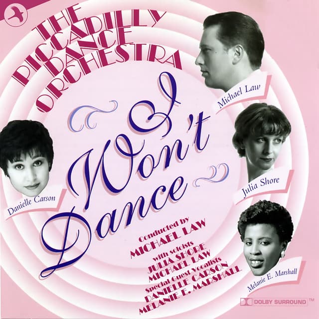 Album cover art for I Won't Dance