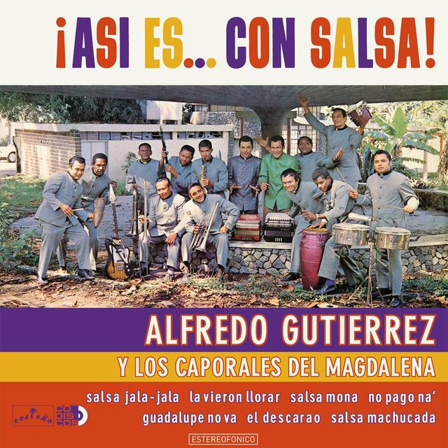 Album cover art for ¡Así es… Con salsa!