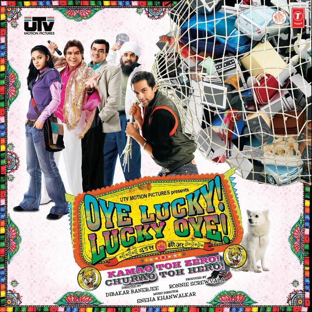 Album cover art for Oye Lucky! Lucky Oye!