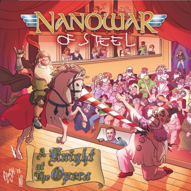 Album cover art for A Knight at the Opera