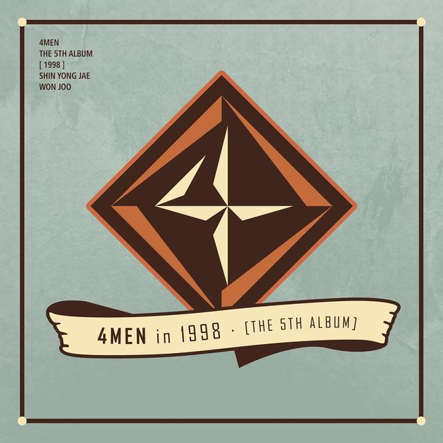 Album cover art for 4MEN THE 5TH ALBUM [1998]