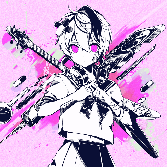 Album cover art for ベノム(feat. flower) - Single