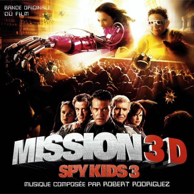 Album cover art for Spykids 3-D [B.O.F]