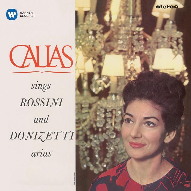 Album cover art for Maria Callas Sings Rossini and Donizetti Arias