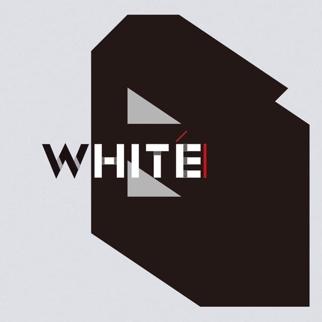 Album cover art for WHITE