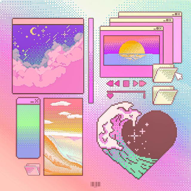 Album cover art for SURFING