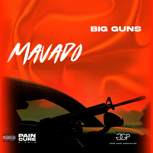 Album cover art for Big Guns