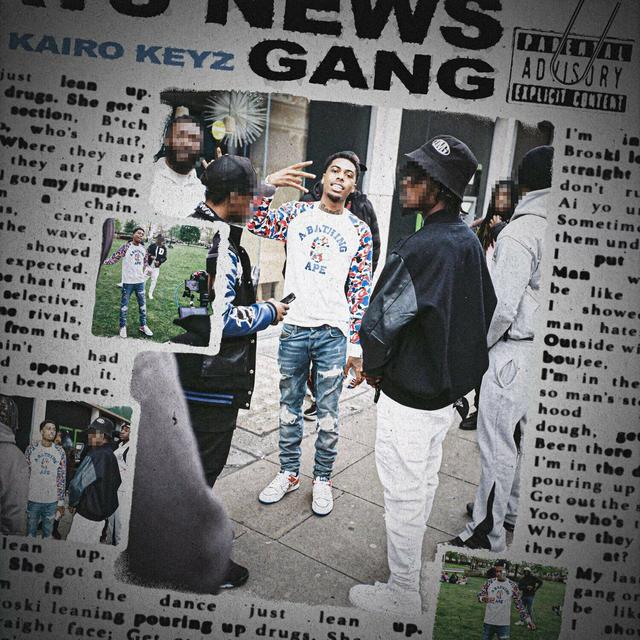 Album cover art for GANG