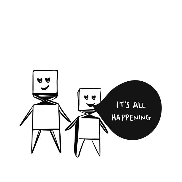 Album cover art for Its All Happening