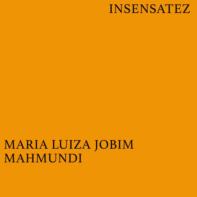 Album cover art for Insensatez