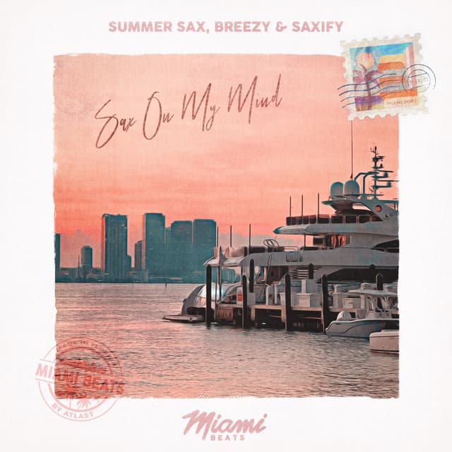 Album cover art for Sax On My Mind