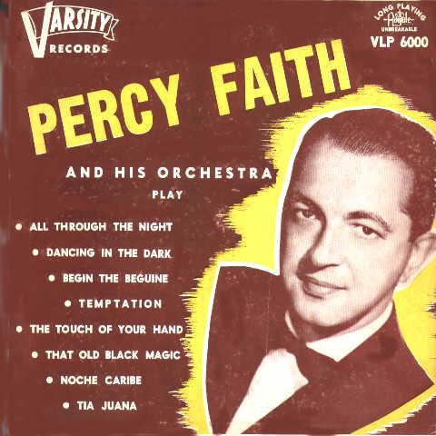 Album cover art for Percy Faith and His Orchestra Plays